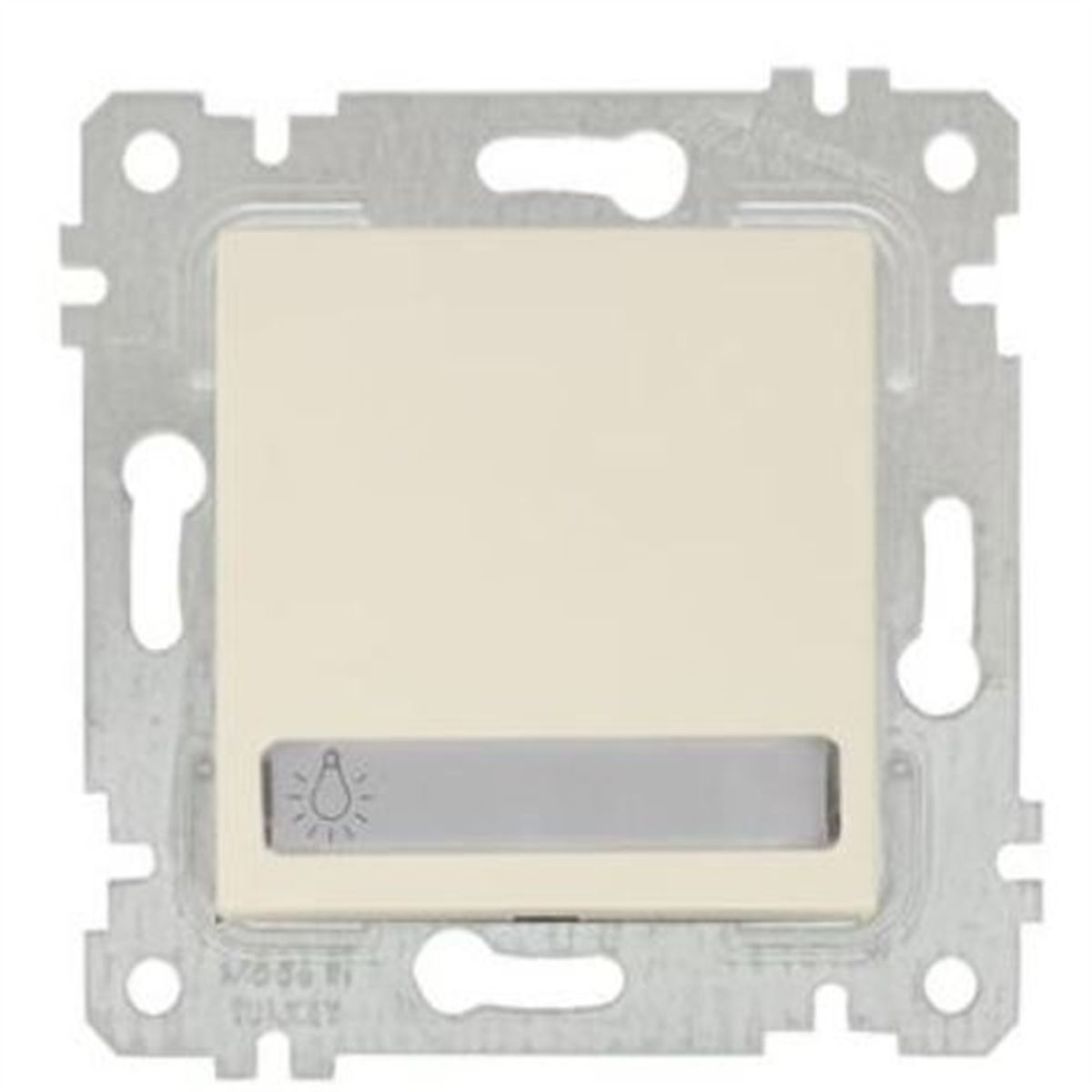 RİTA MEK TUŞ IŞIKLI ETİK. ÇAĞIRMA (220V)(VİDALI) K 1